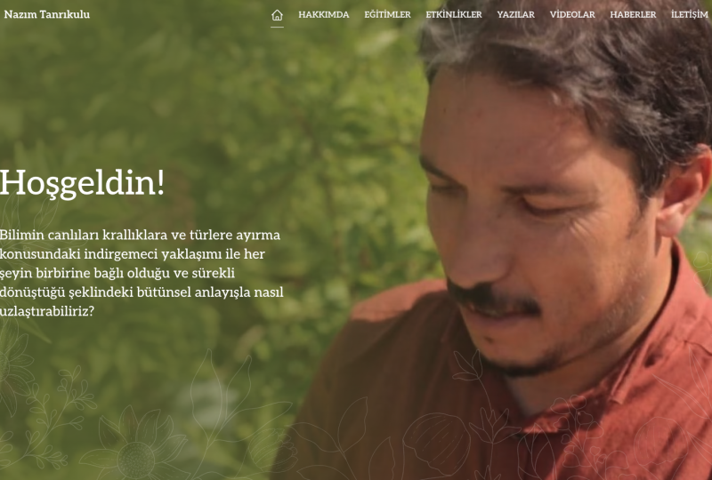 Organic Farming Personal Website Development