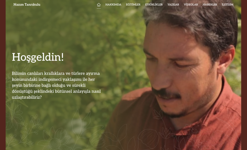 Organic Farming Personal Website Development