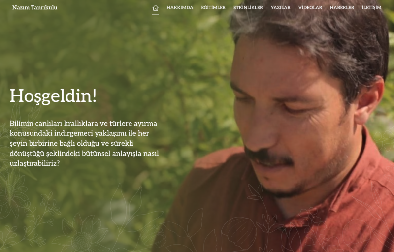 Organic Farming Personal Website Development