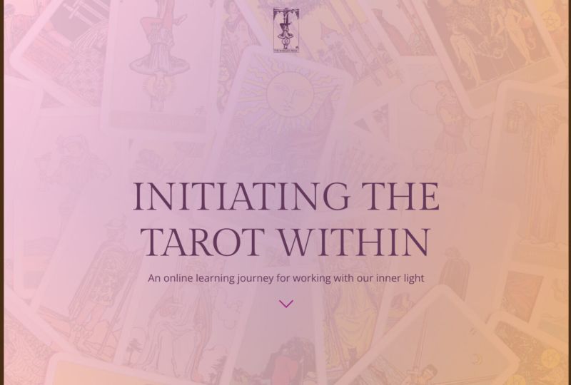 Tarot Course Website Development