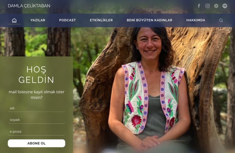 Damla Çeliktaban Personal Website