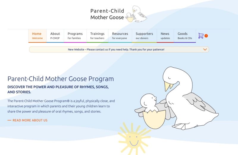 Parent Child Mother Goose